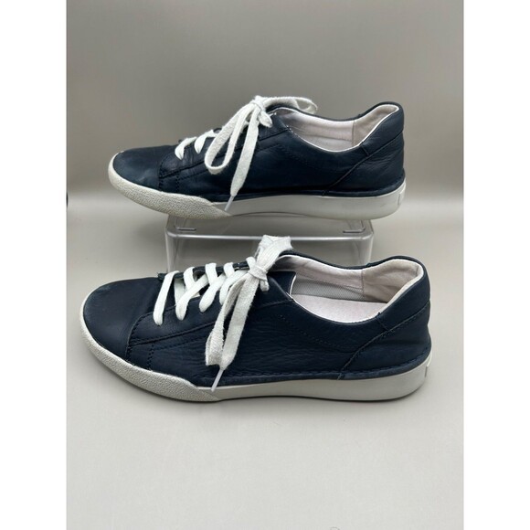 Josef Seibel Claire Women's Lace Up Sneaker Leather Comfort Blue US 7M/EU38 - Picture 2 of 7